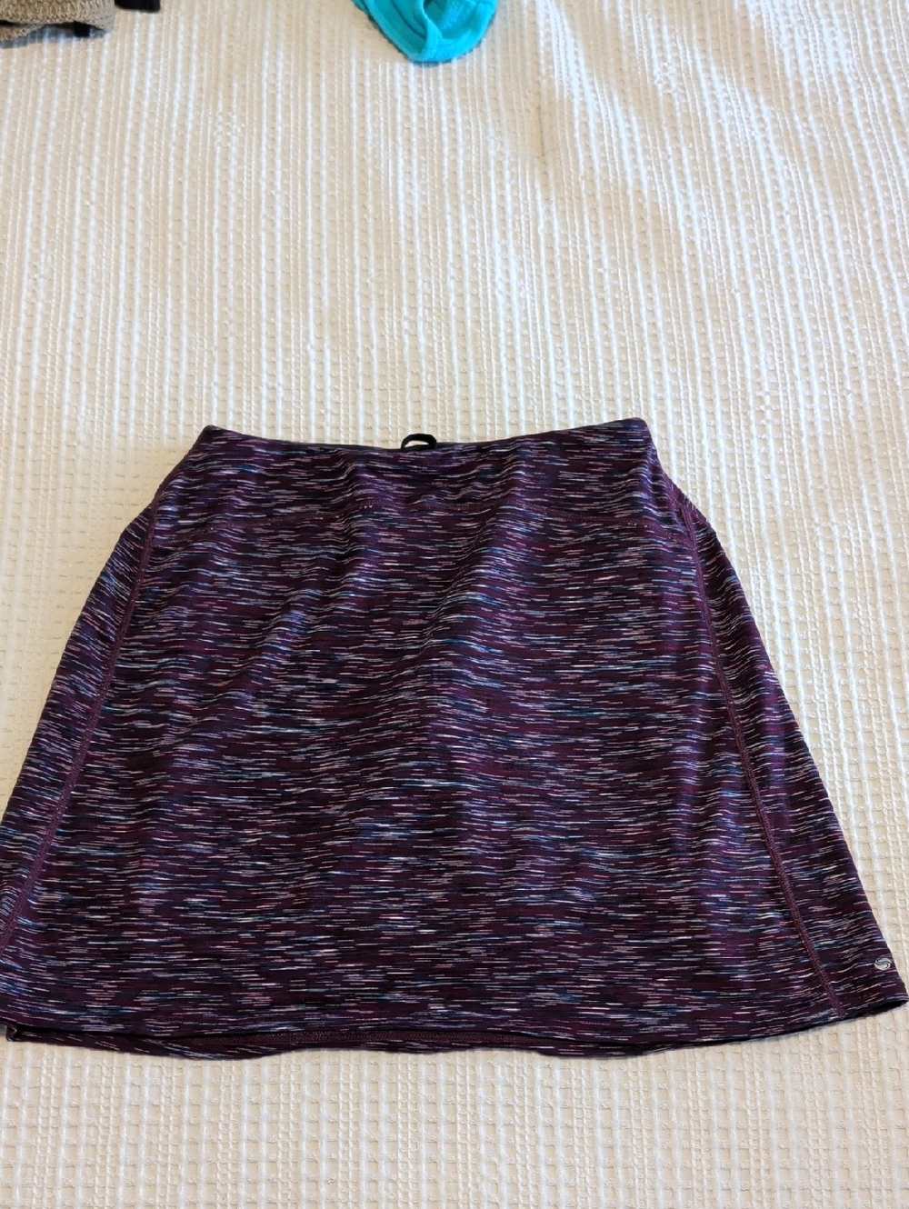 SkirtSports Purple Space-Dye A-Line Active Skirt